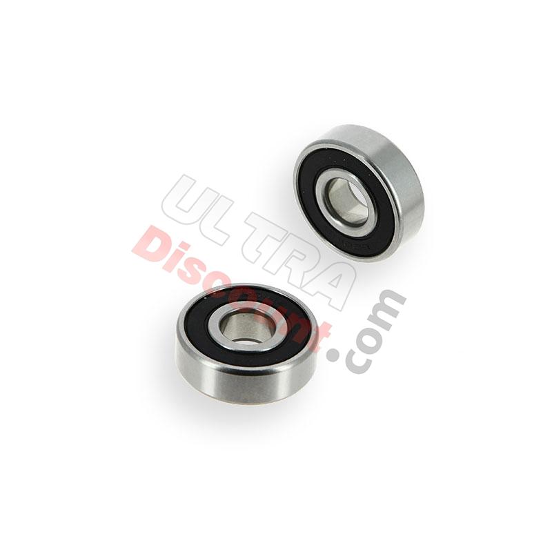 Pair of Rear Wheel Bearings for Monkey - Gorilla (6201RS), Monkey - Gorilla Spare Parts