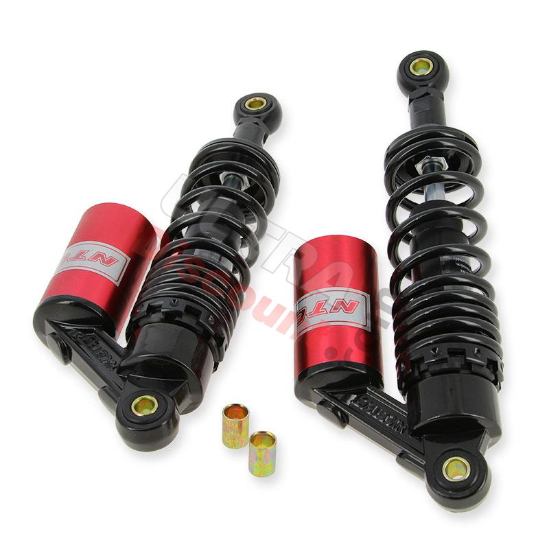 Pair of Custom Rear Gas Shock Absorbers for Monkey - Gorilla - Red, Monkey - Gorilla Spare Parts
