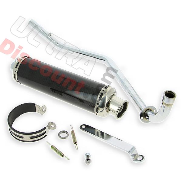 carbon exhaust for Skyteam PBR 125cc, PBR Skyteam ZB Honda Spare Parts
