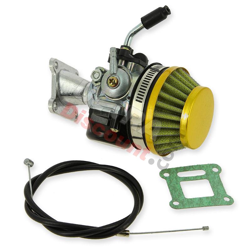Carburetor 15 Kit (gold) for Pocket Nitro, Pocket Bike Nitro Parts