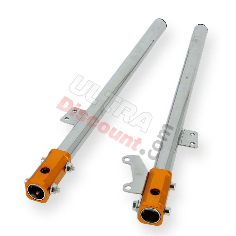 Pair of Front Fork Tubes for Pocket Bike Nitro (type2), Pocket Bike Nitro Parts