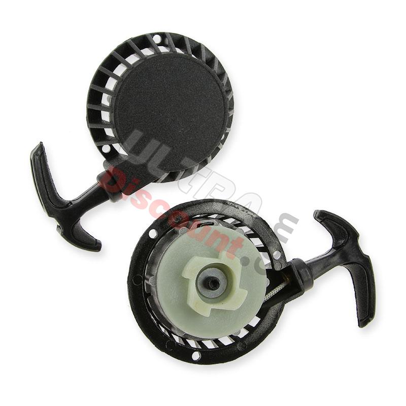 Quick Start Recoil Starter black graphite for Pocket Dirt Nitro, Dirt Nitro Parts