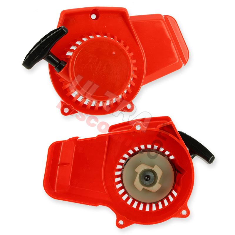 Quick Start Recoil Starter red plastic for Pocket Dirt Nitro (type 2), Dirt Nitro Parts