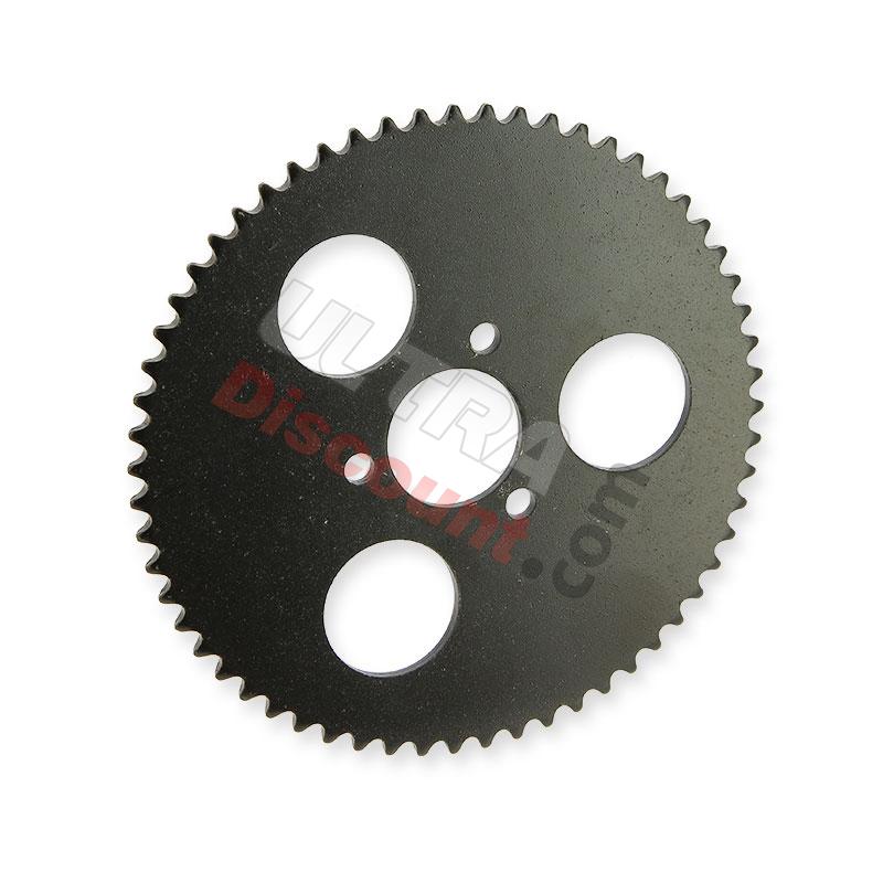 60 Tooth Reinforced Rear Sprocket for Pocket Bike (type 1) - small pitch, Pocket Bike Nitro Parts 60 Tooth Reinforced Rear Sprocket for Pocket Bike (type 1) - small pitch, Pocket Bike Nitro Parts