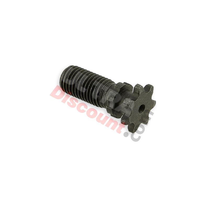 7 Tooth Reinforced Front Sprocket - small pitch - American thread, Pocket Bike Nitro Parts