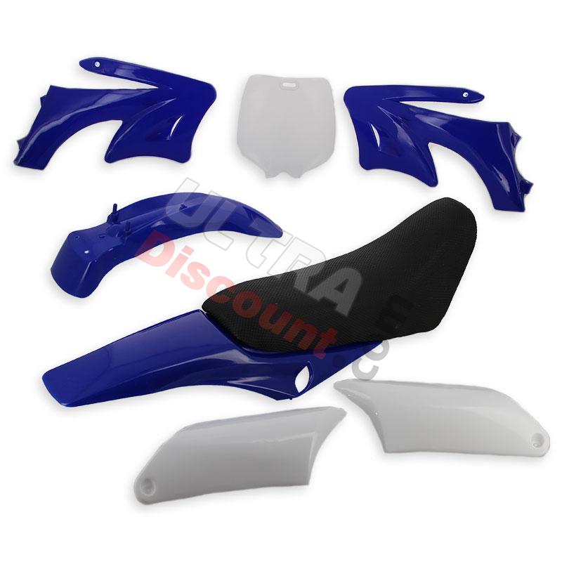 Fairing for Cross Pocket Bike (type 2) - Blue, Cross Pocket Bike Parts