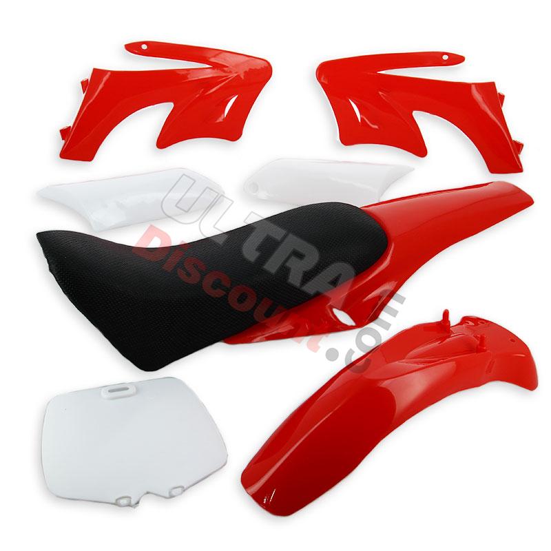 Fairing for Cross POCKET BIKE (type 2) - Red, Fairings, Cross