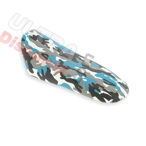 Saddle style for pocket bike cross camouflage blue type1, Cross Pocket Bike Parts