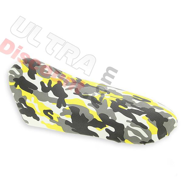Saddle for pocket bike cross style camouflage yellow type1, Cross Pocket Bike Parts Saddle for pocket bike cross style camouflage yellow type1, Cross Pocket Bike Parts