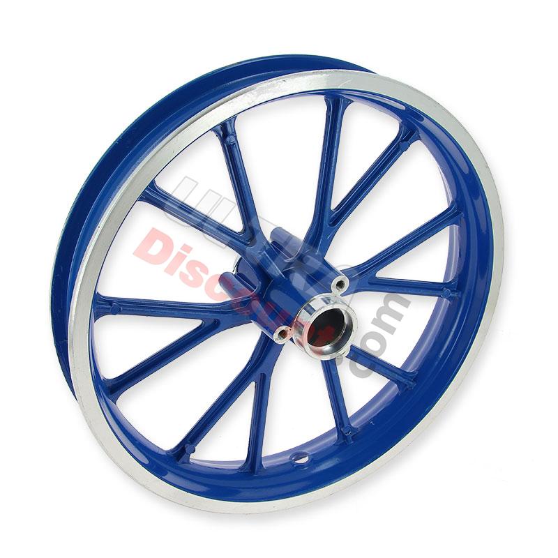 Rear Rim blue for Cross Pocket Bike (10'', type 2), Dirt Nitro Parts