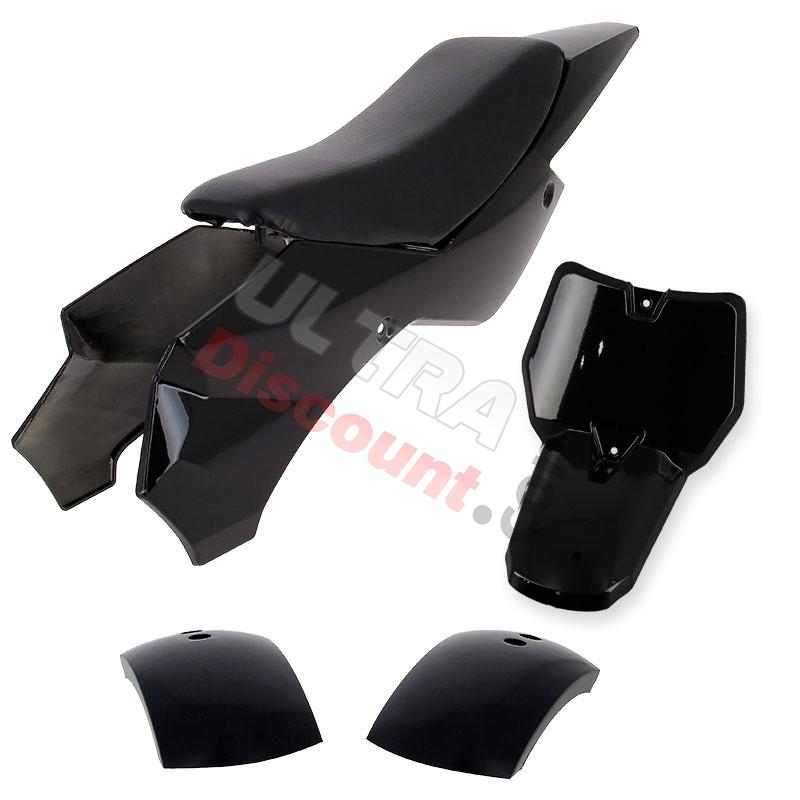 Fairing for Pocket quad(type 3) - Black, Pocket Quad Spare Parts