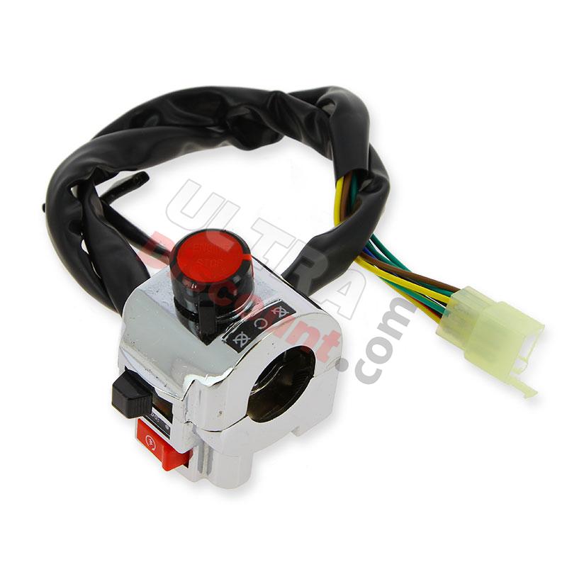 Right Switch for Spy Racing 350cc F1 - Aloy, ATV Spare Parts SPY350F1 Right Switch for Spy Racing 350cc F1 - Aloy, ATV Spare Parts SPY350F1
