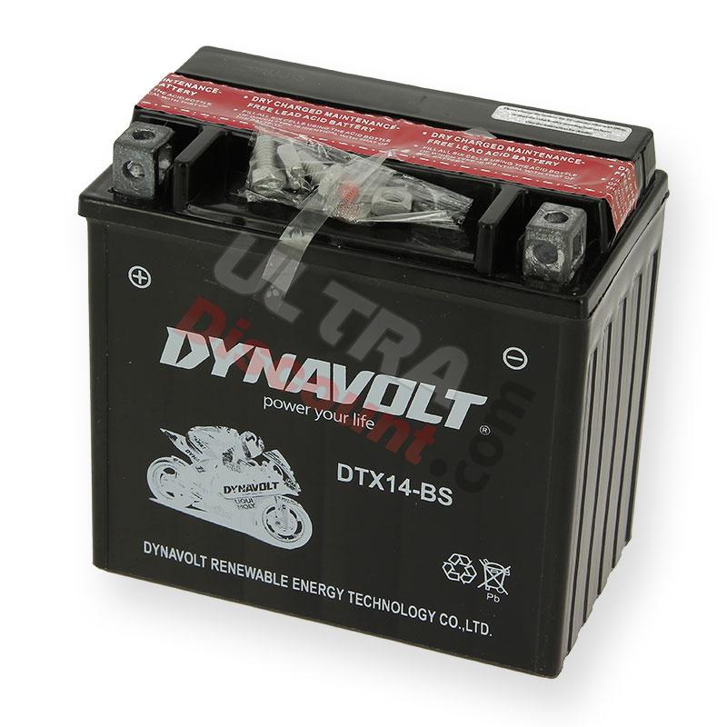 Battery DTX14-BS for ATV Spy Racing 350cc F3, Spy Racing ATV SPY350F3
