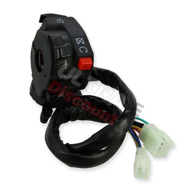 Left Switch Assembly for ATV Quad JYG, 200cc Chinese ATV Parts