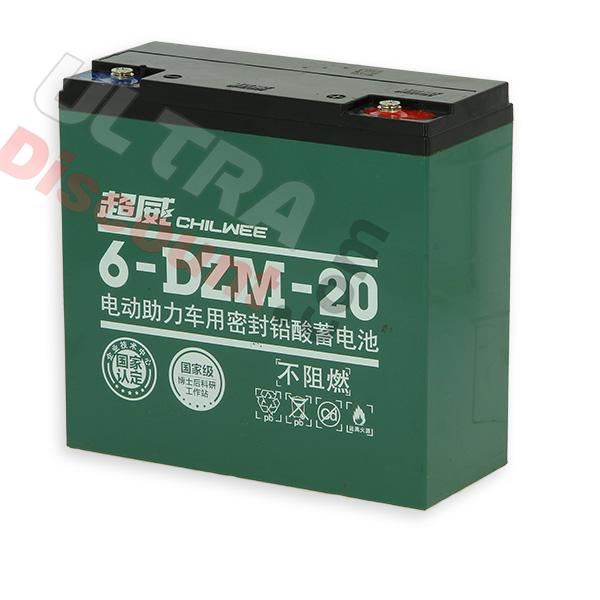 BATTERY 12V20AH 6-DZM 20, Parts ATV 110cc - 125cc