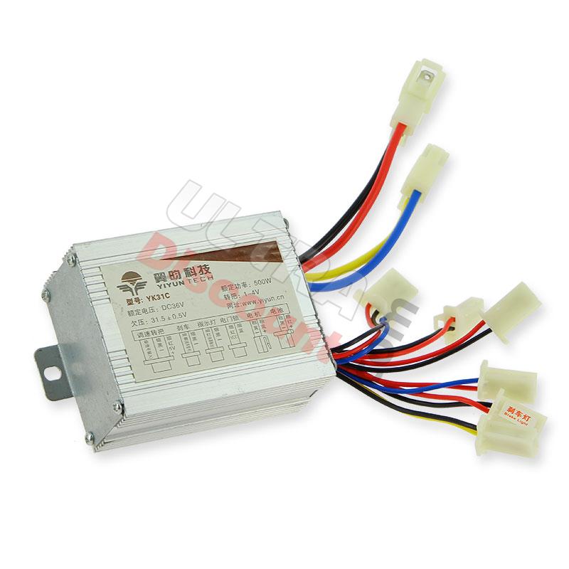 Dimmer Controller Mini Quad 36V 500W, ATV Parts Electric CRZ Dimmer Controller Mini Quad 36V 500W, ATV Parts Electric CRZ