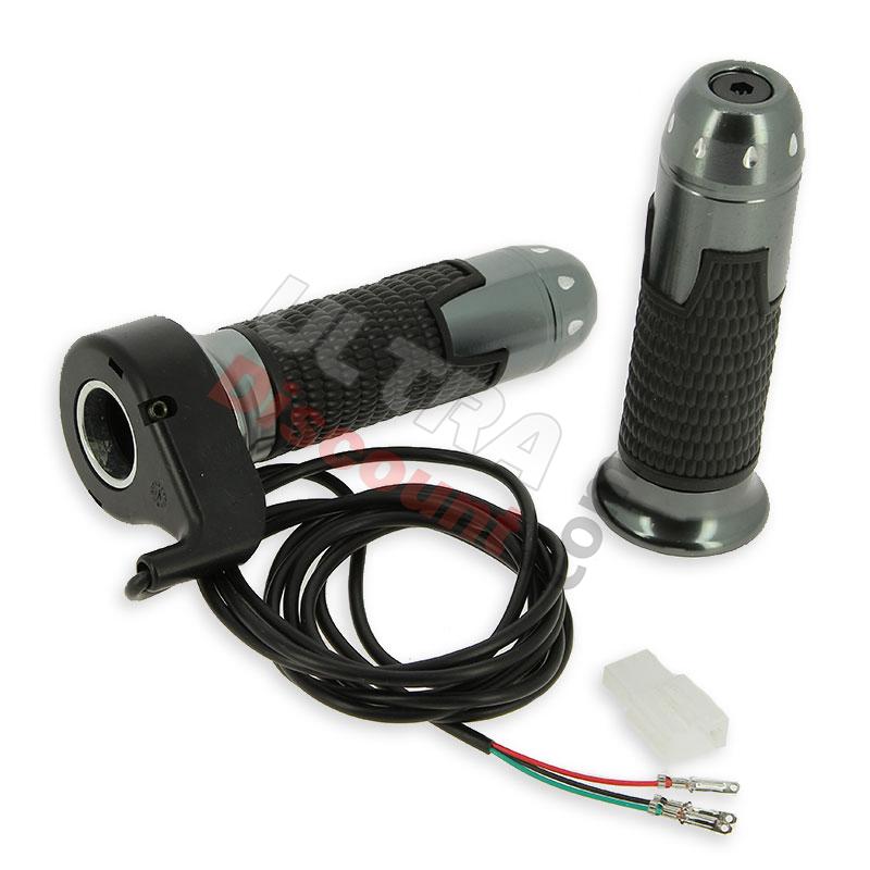Electric Throttle Grip Kit ATV bigfoot Black, Parts ATV 110cc - 125cc Electric Throttle Grip Kit ATV bigfoot Black, Parts ATV 110cc - 125cc