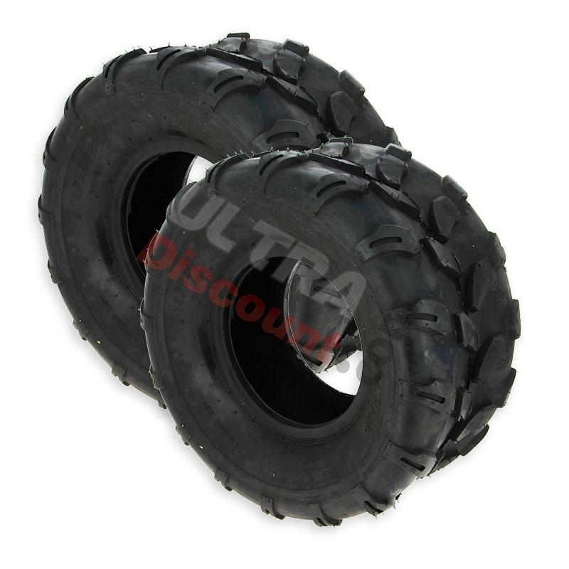 Pair of Rear Tires for ATV JYG Quad 200cc - 18x9.50-8, 200cc Chinese ATV Parts Pair of Rear Tires for ATV JYG Quad 200cc - 18x9.50-8, 200cc Chinese ATV Parts