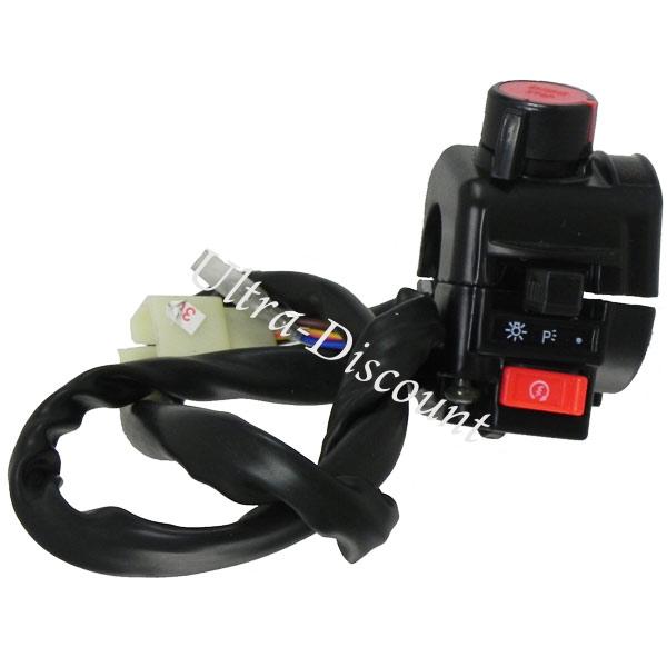 Right Switch Assembly for ATV Shineray Quad 200cc (XY200ST-6A), Spare parts Shineray 200 ST6A