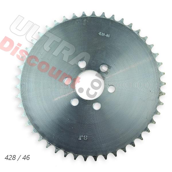 46 Tooth Rear Sprocket for ATV Shineray Quad 200cc STIIE (428), Shineray Parts ATV 200STIIE and STIIEB