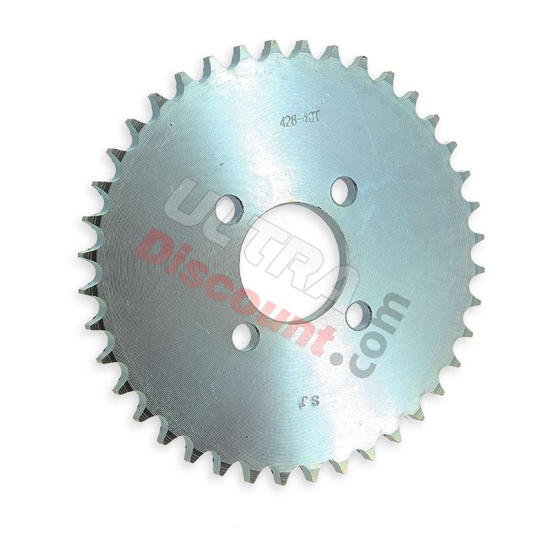 40 Tooth Rear Sprocket for ATV Shineray Quad 200cc STIIE-B (428), Shineray Parts ATV 200STIIE and STIIEB