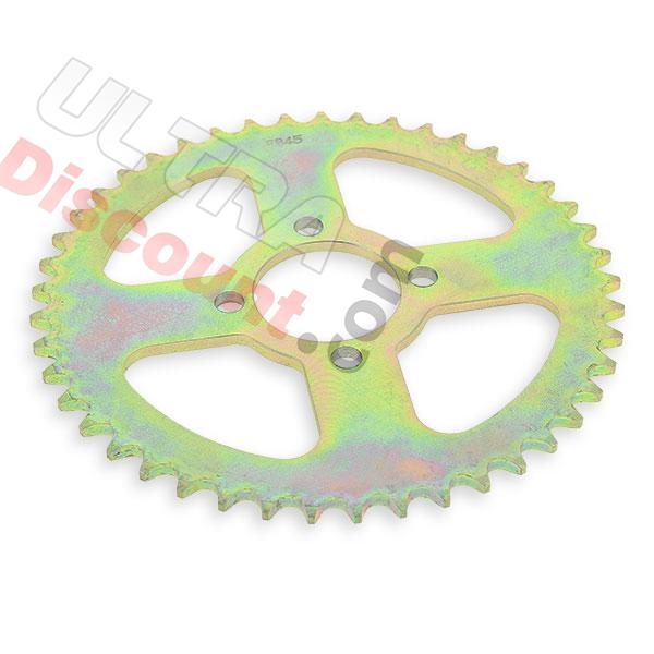 45 Tooth Rear Sprocket 520 for ATV Shineray Quad 250ST-9C, Shineray Quad Parts 250 ST9C