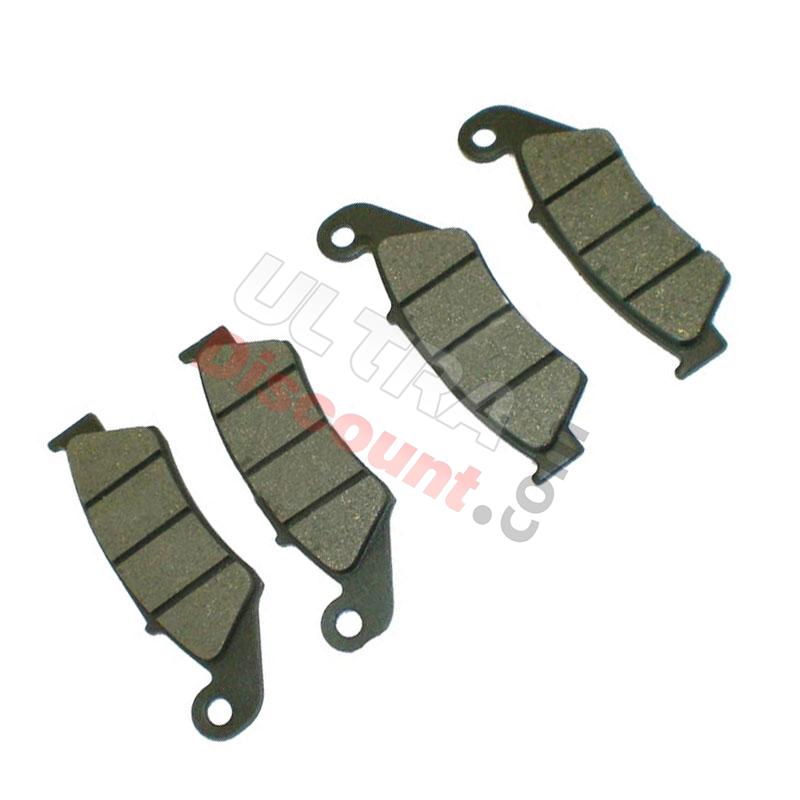 Front Brake Pads for ATV Shineray Quad 300cc STE, Shineray Spare Parts ATV 300cc
