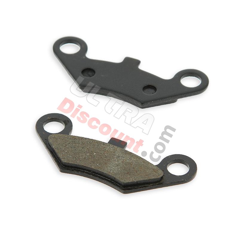 Front and rear brake pads for ATV Spy Racing 350cc F3, Spy Racing ATV SPY350F3