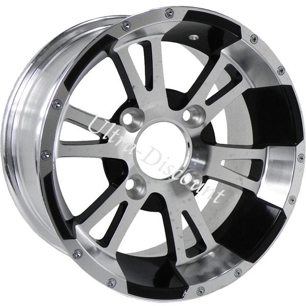 Rear Aluminum Rim for ATV Shineray Quad 350cc (XY350ST-2E), Shineray Spare Parts ATV 350cc