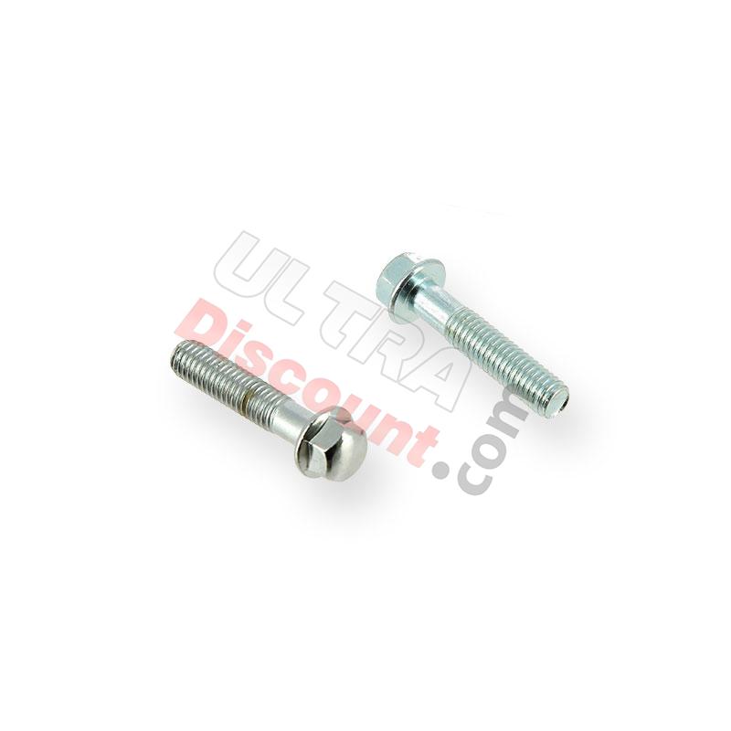 Pair of screws M6 28mm ATV engin, Tools and screws