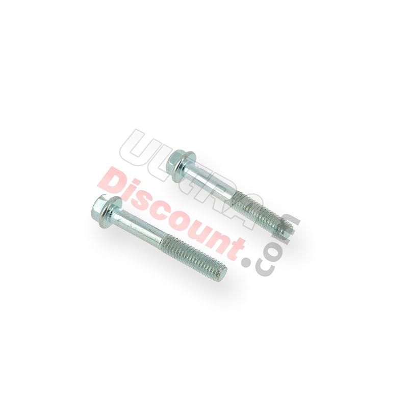 Pair of screws M6 40mm ATV engin, Tools and screws