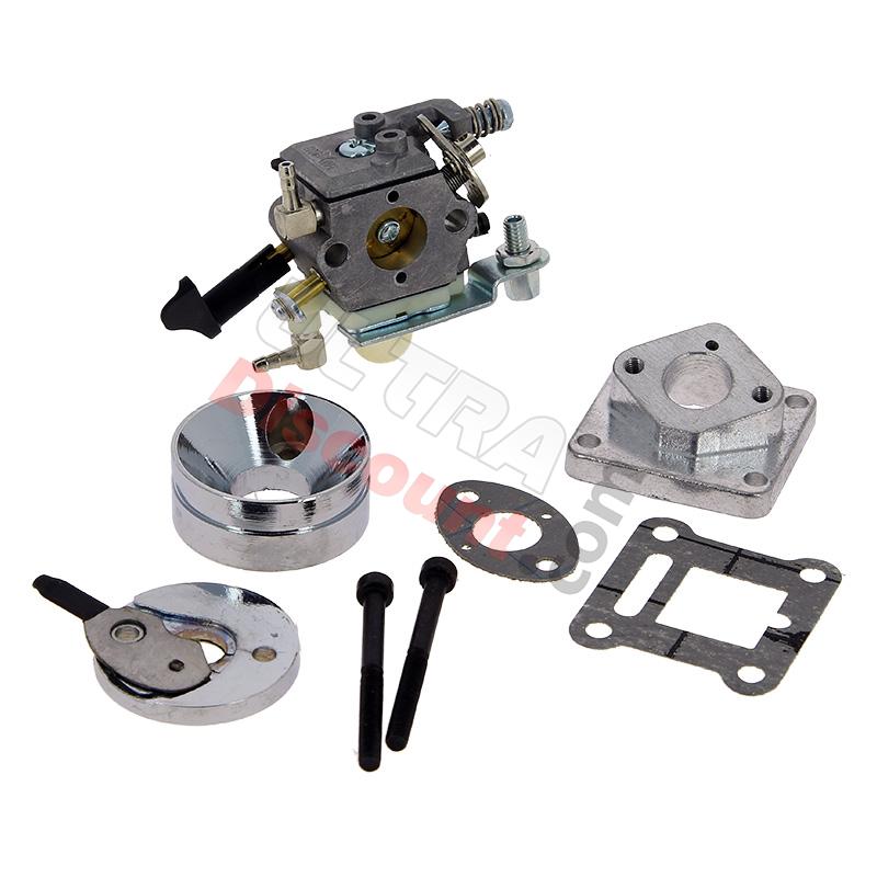 High pressure 16mm Carburetor Kit for Pocket Bike - w-o air filter, Supermoto pocket Spare Parts High pressure 16mm Carburetor Kit for Pocket Bike - w-o air filter, Supermoto pocket Spare Parts