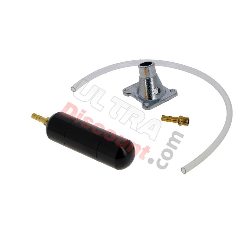 UD Racing Boost Bottle for Pocket Supermoto (air-cooled) - Black, Supermoto pocket Spare Parts