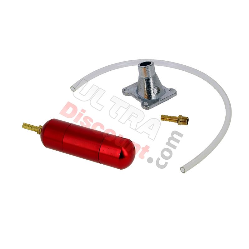 UD Racing Boost Bottle for Pocket Supermoto (air-cooled) - Red, Supermoto pocket Spare Parts
