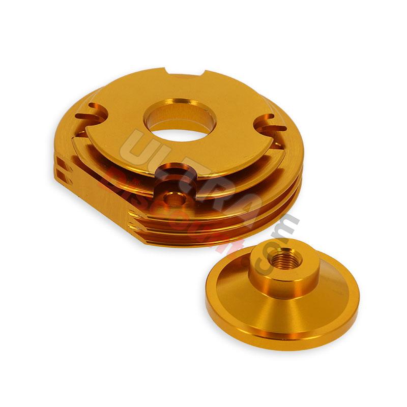 Racing Cylinder Head (type B) - Gold, Supermoto pocket Spare Parts