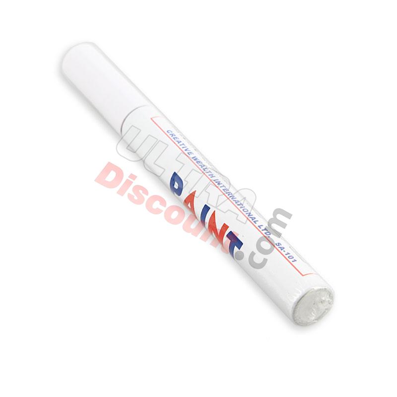 White Paint Marker to Mark Tires, Parts Pocket Replica R1