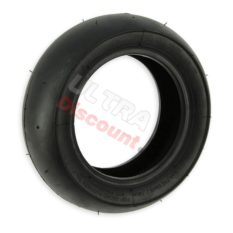 Front Slick Tubeless Tire for Pocket Bike - 90x65-6.5, Parts Pocket Replica R1