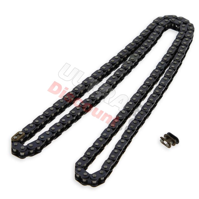 74 Large Links Reinforced Drive Chain - TF8, Supermoto pocket Spare Parts