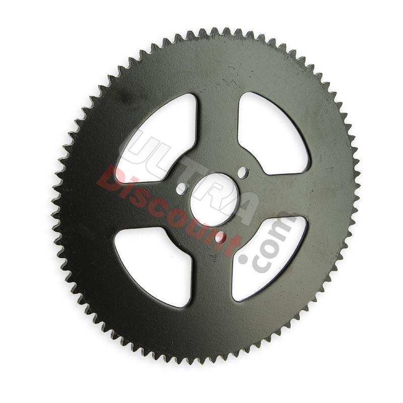 80 Tooth Reinforced Rear Sprocket (small pitch), Supermoto pocket Spare Parts