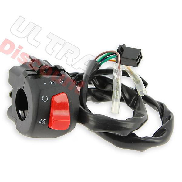 Right Switch Assembly for Skyteam V-Raptor (before 10-2015), Spare Part V-Raptor Skyteam