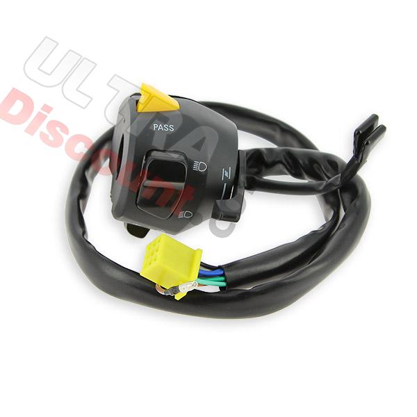 Left Switch Assembly for Spare Ace Skyteam 125cc, Spare Parts Ace Skyteam