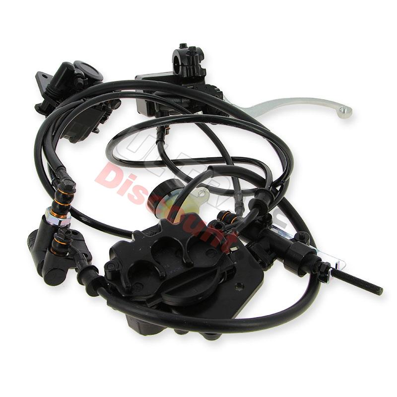 Complete Brake System for Skyteam Trex 125cc (Euro4 - Euro 5), Trex Spare Parts Skyteam Complete Brake System for Skyteam Trex 125cc (Euro4 - Euro 5), Trex Spare Parts Skyteam