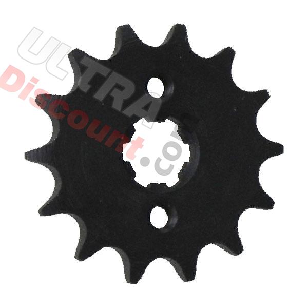 14 Tooth Front Sprocket for TREX 50cc ~ 125cc (420), Trex Spare Parts Skyteam