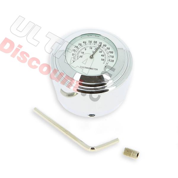 Thermometer CNC chrome for Monkey-Gorilla, Monkey - Gorilla Spare Parts