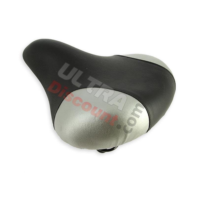 Gray black saddle for thermal scooter, Parts Thermal Scooter