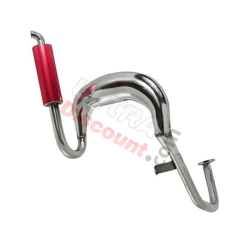 Exhaust for Motorized Scooters - Red, Parts Thermal Scooter Exhaust for Motorized Scooters - Red, Parts Thermal Scooter