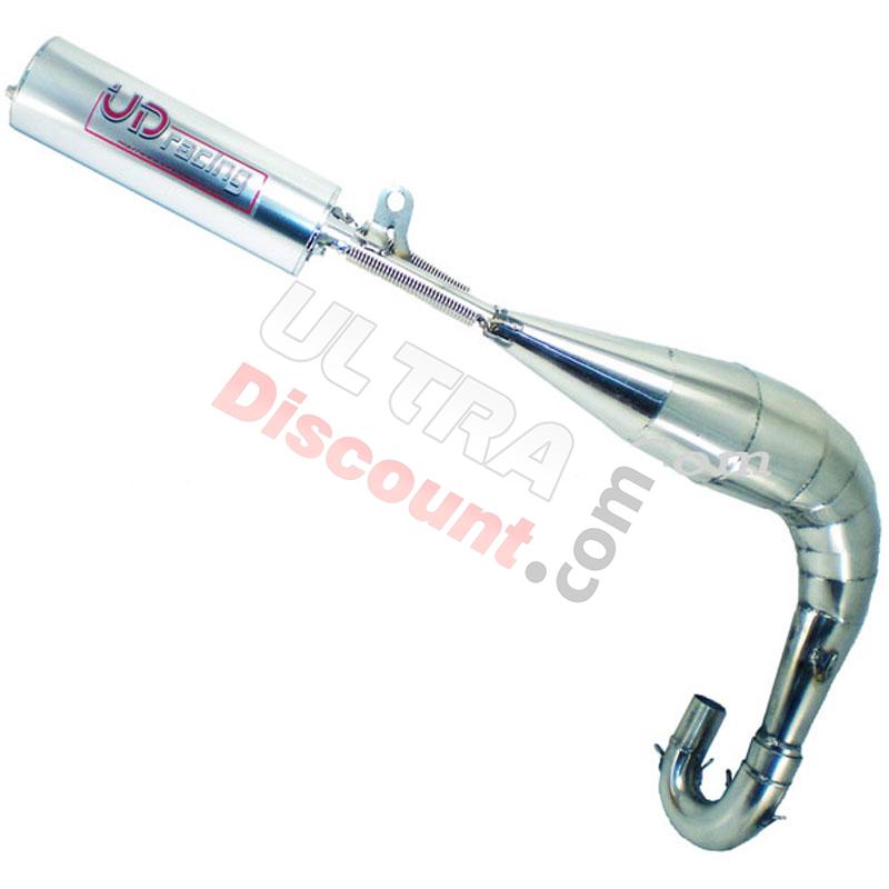 UD Racing Stainless Steel Exhaust for Pocket Bike MTA4 (liquid-cooled), Parts Pocket Blata MT4