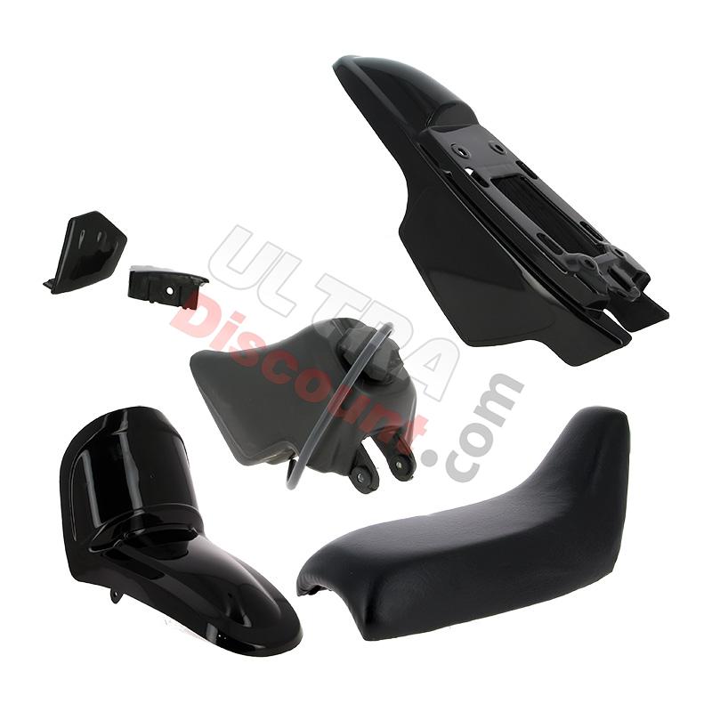 Fairing set complete for Yamaha PW50 (Black), Parts YAMAHA PW50