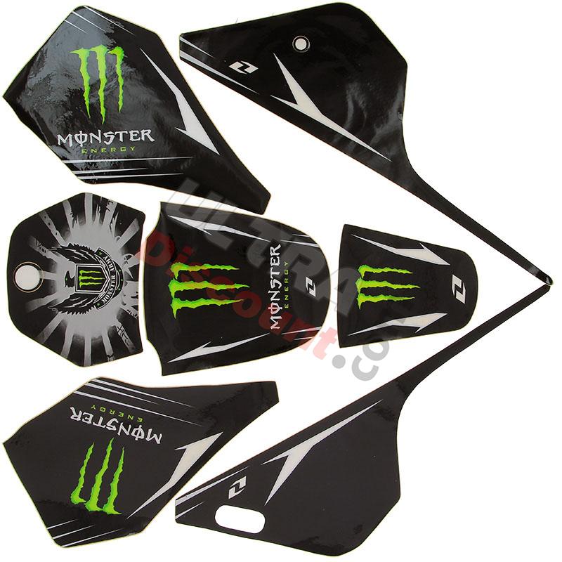 Decoration Kit 3M for Yamaha PW80 - Type 1, Parts YAMAHA PW80