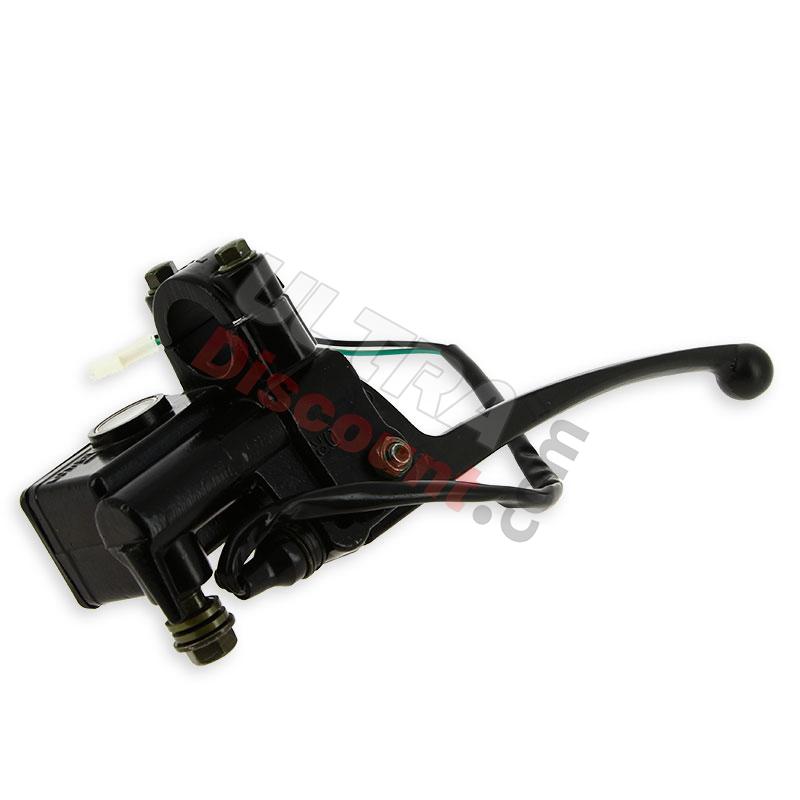 Master Cylinder with Brake Lever for Baotian Scooter BT49QT-12, Baotian Parts - BT49QT-12